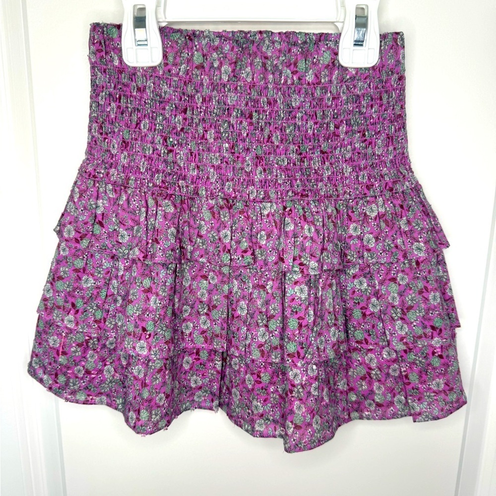 NWT Ever After Girls Floral Skirt Size 8